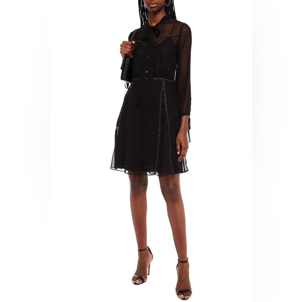 Coach Black Long Sleeve Dress size 4